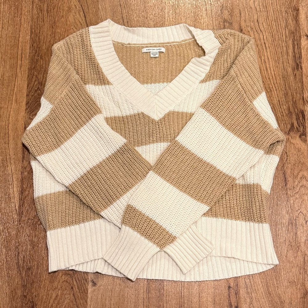 American Eagle Striped Sweater Women's, Sz. XS